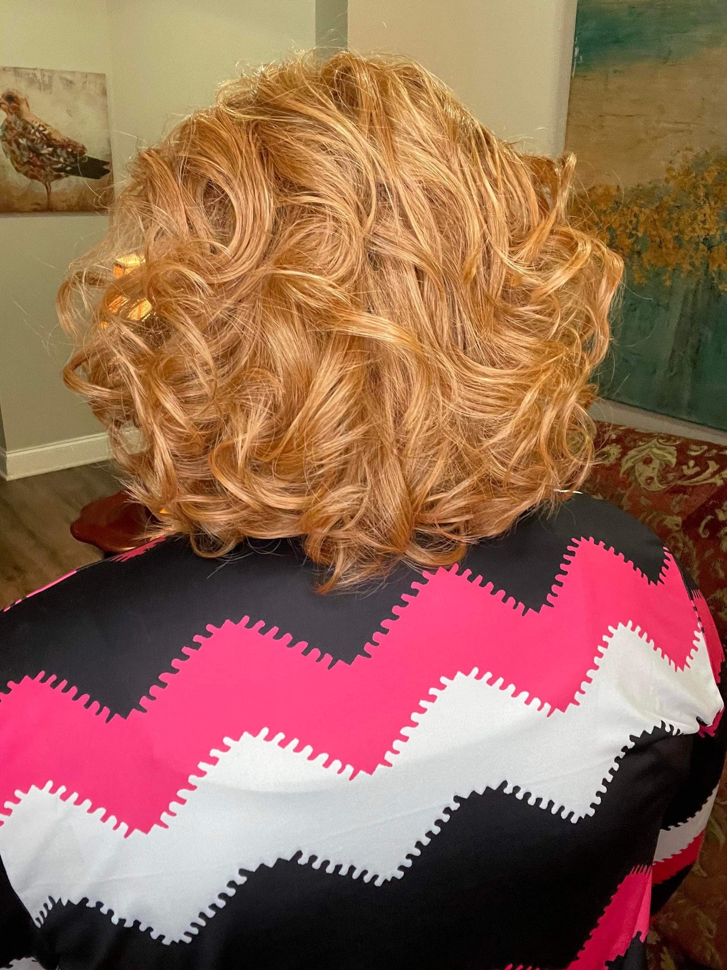 Deanna Strawberry Blonde Comfort Luxury Wig Sample A Not Returnable