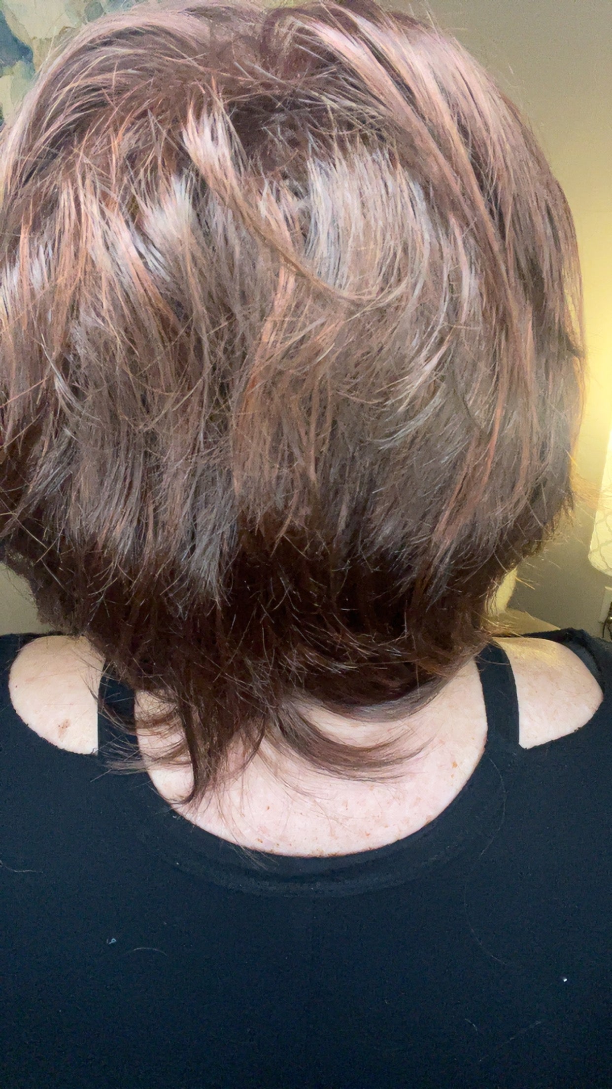 LOLA SHEER PLUM NHS Premium Luxury Wig *Sample A NOT RETURNABLE* NV1