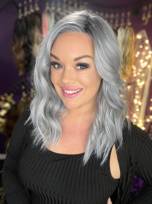 AUSTIN BLUE STEEL HS STANDARD LUXURY WIG *SAMPLE A NOT RETURNABLE*