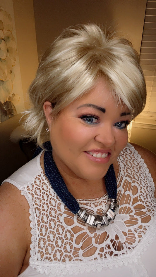 LOUISE PRINCESS IVORY NHS Premium Luxury Wig *Sample A NOT RETURNABLE* NV1