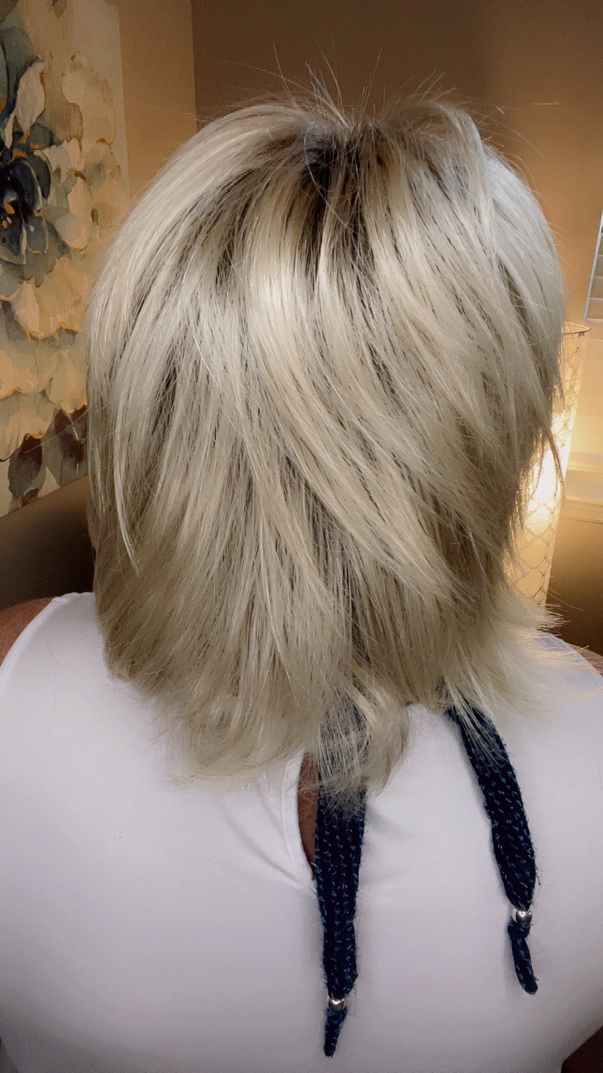 SHANNON SILKY SAND NHS Premium Luxury Wig *Sample A NOT RETURNABLE* NV1