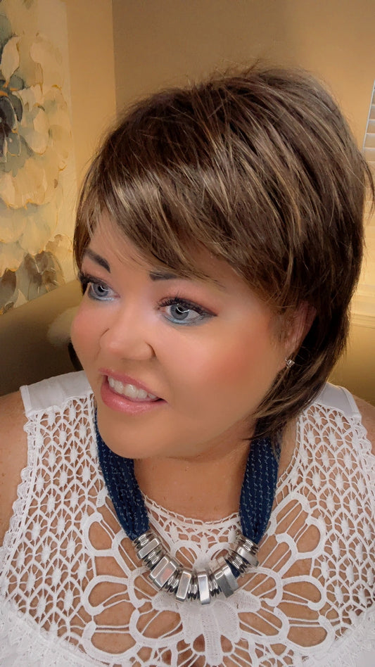 SHANNON HONEY BEAN NHS Premium Luxury Wig *Sample A NOT RETURNABLE* NV1