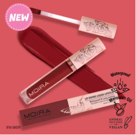 MOIRA LIP DIVINE LIQUID LIPSTICK - SASSY 16 L116 LW3