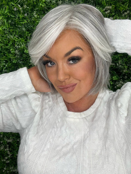 EMMA GRADIENT GREY HS Luxury Wig *Sample A NOT RETURNABLE* NV1