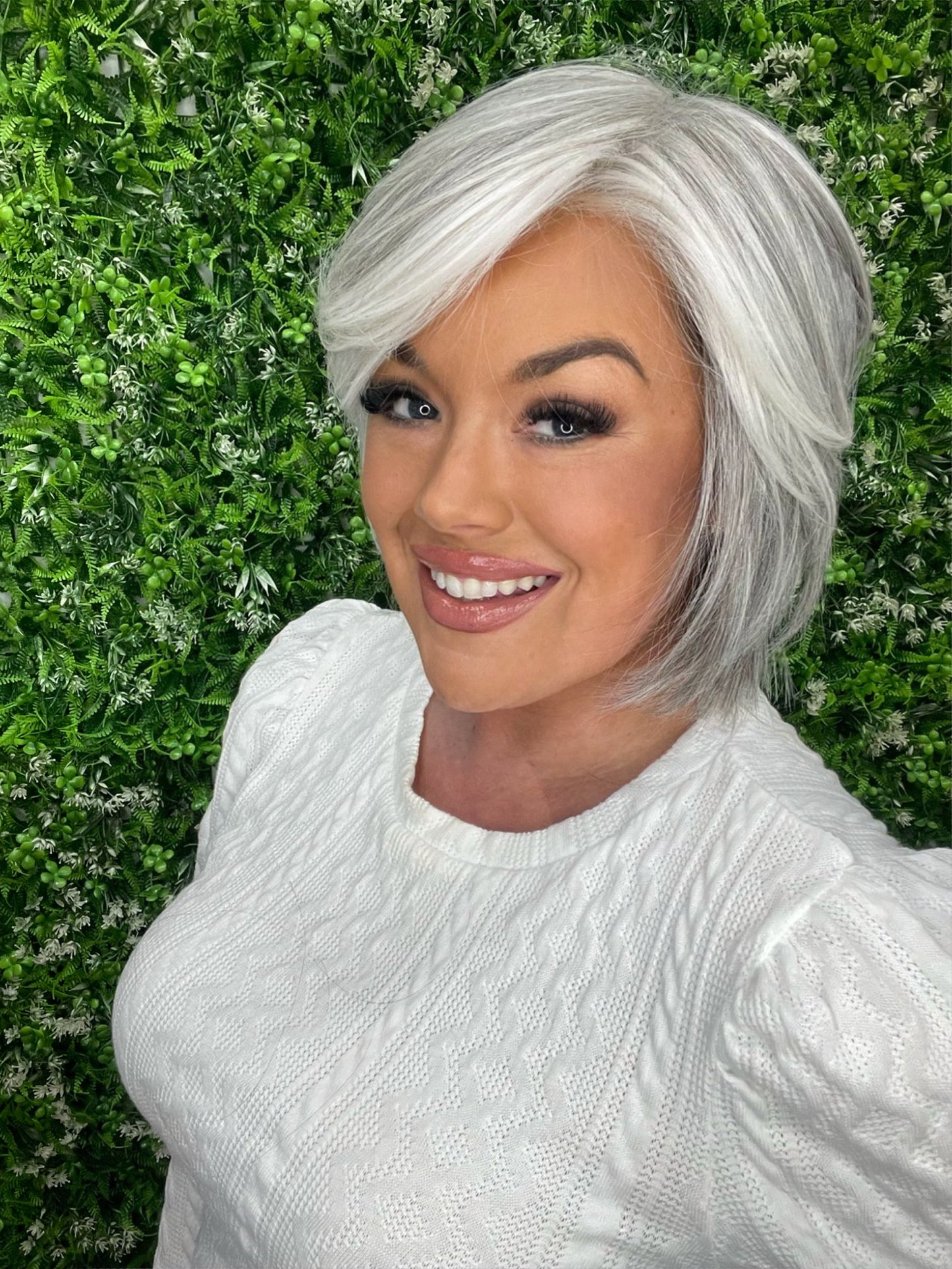 EMMA GRADIENT GREY HS Luxury Wig *Sample A NOT RETURNABLE* NV1