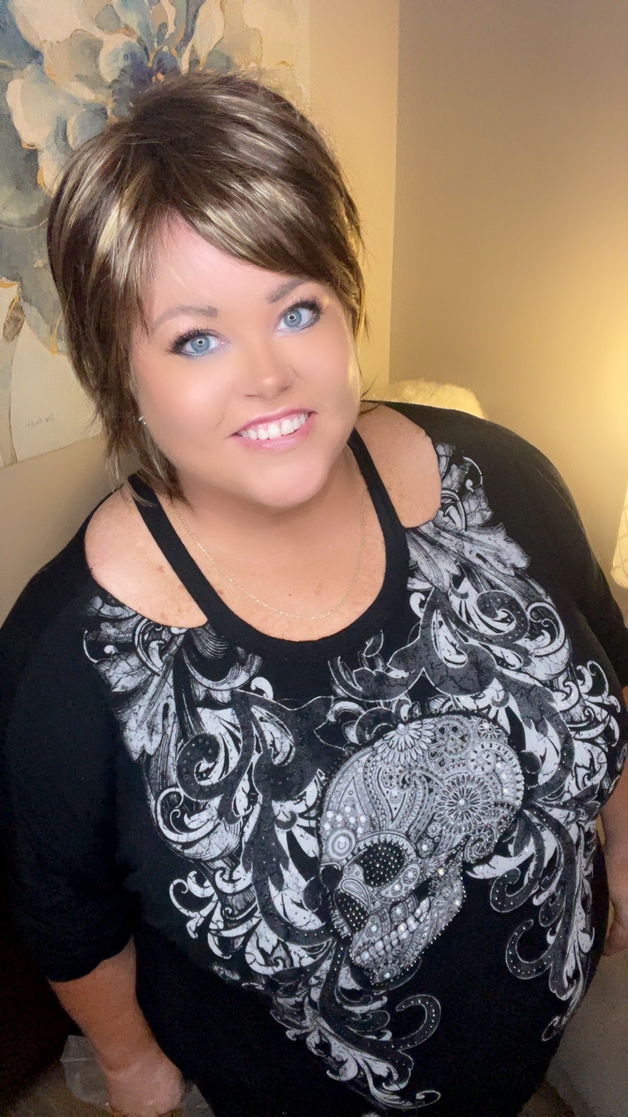 Lola Chocolate Swirl NHS Premium Luxury Wig  *Sample A NOT RETURNABLE* NV1