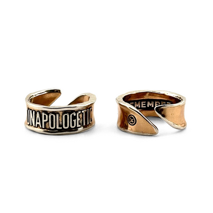 Unapologetic Remember Adjustable Ring