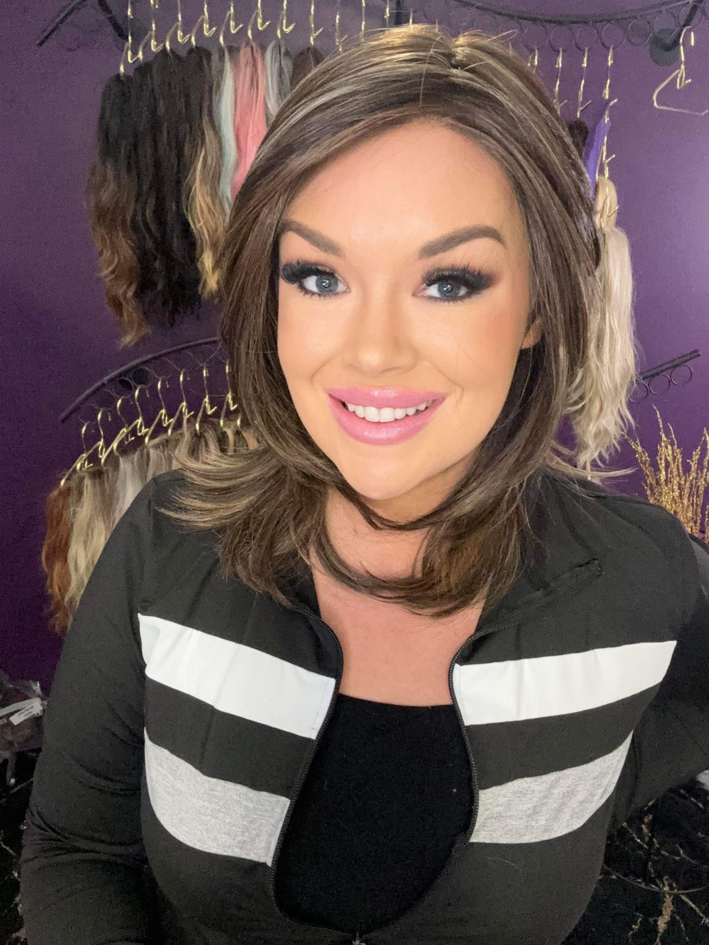 GIANNA CHOCOLATE TRUFFLE HS COMFORT LUXURY WIG *SAMPLE A NOT RETURNABLE*