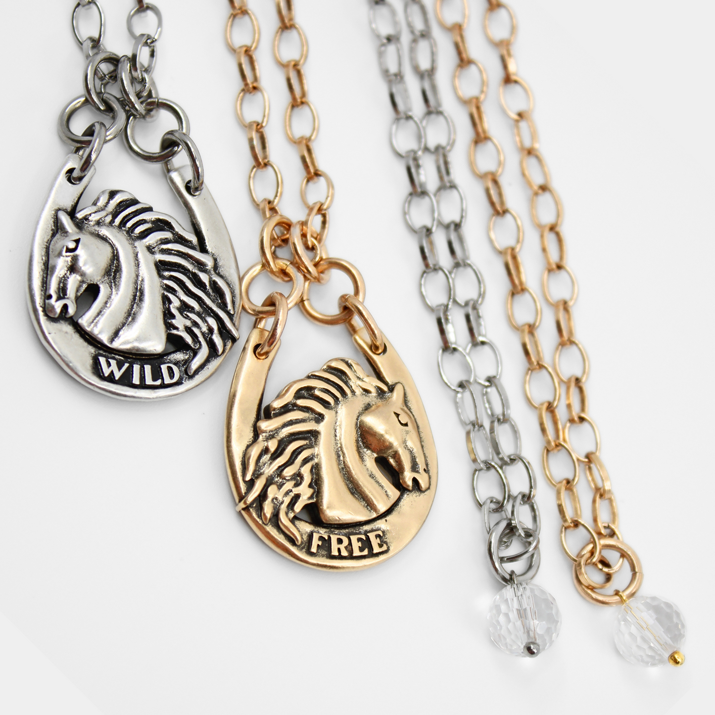 Wild & Free Horse Original Lite Necklace