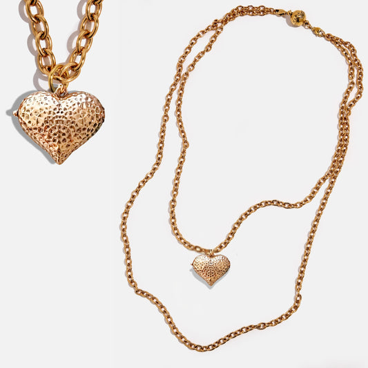 Follow Your Heart Heart Locket Essential Necklace