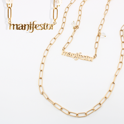 Manifestor Long Chain Necklace