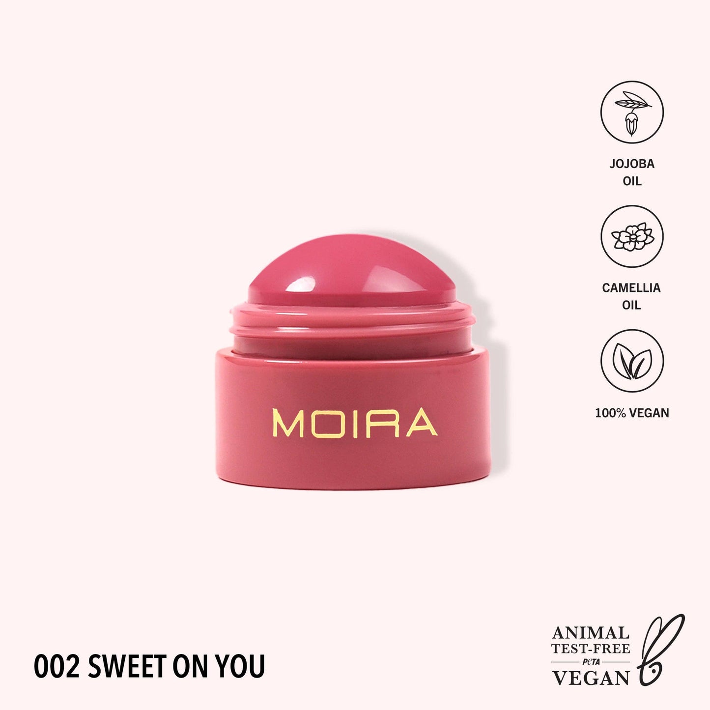 MOIRA Soft Blush Balm (002, Sweet on you) LW3