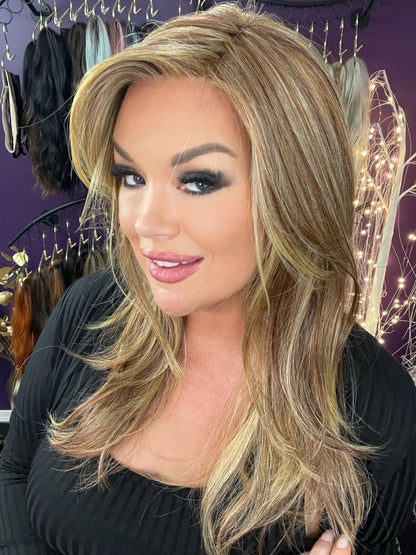 Hannah Butterscotch HS HT Platinum Luxury Wig LW3-AC1