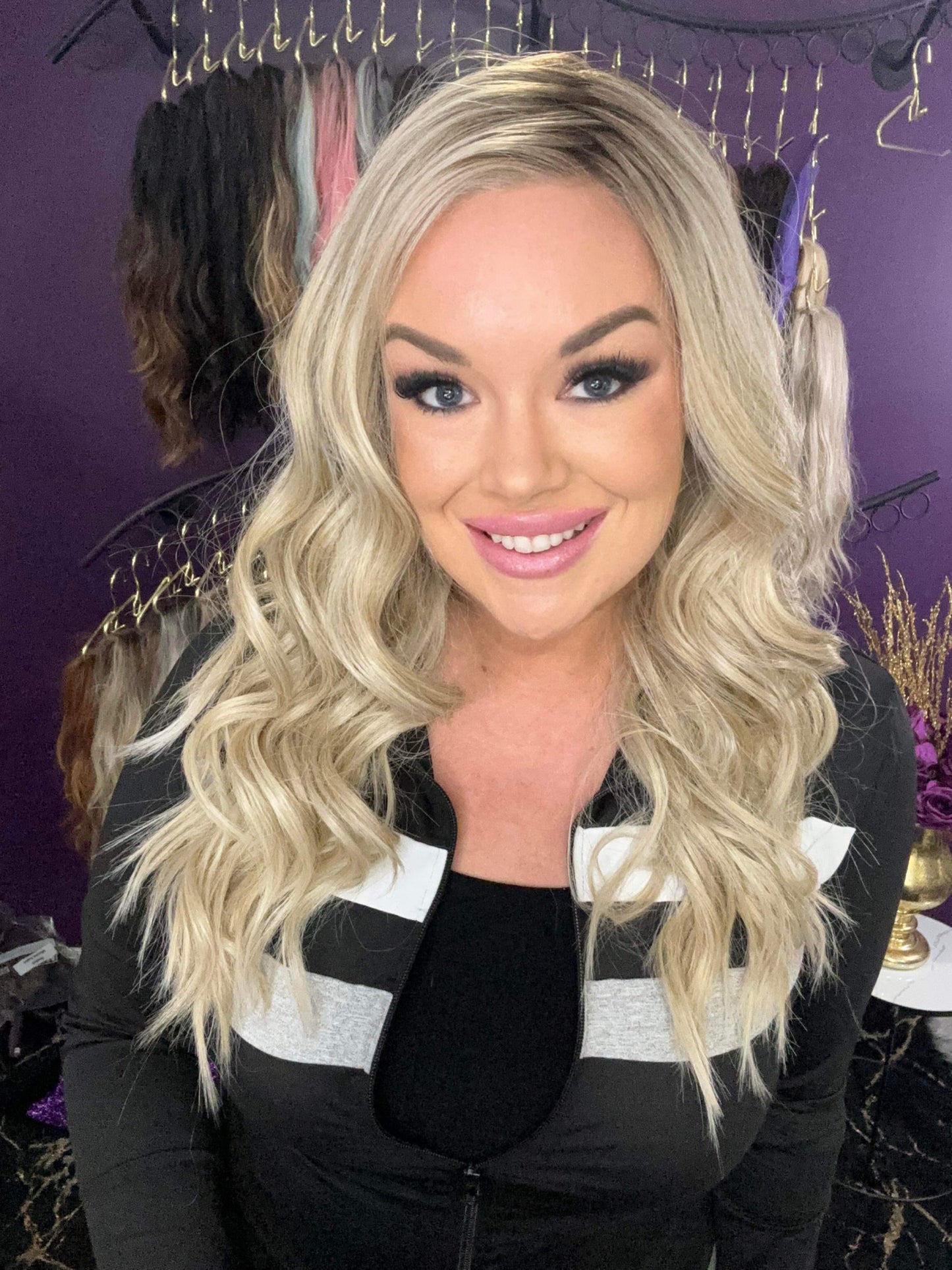 Rachel Non-Rooted Smoking Hot Blonde HS NWT Standard Luxury Wig VA1-AC1