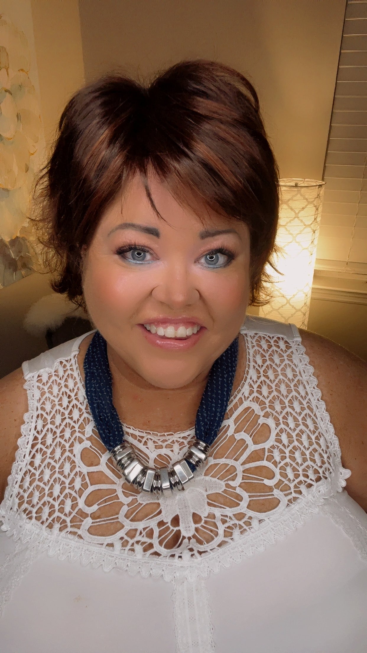 LOUISE SHEER PLUM NHS Premium Luxury Wig *Sample A NOT RETURNABLE*