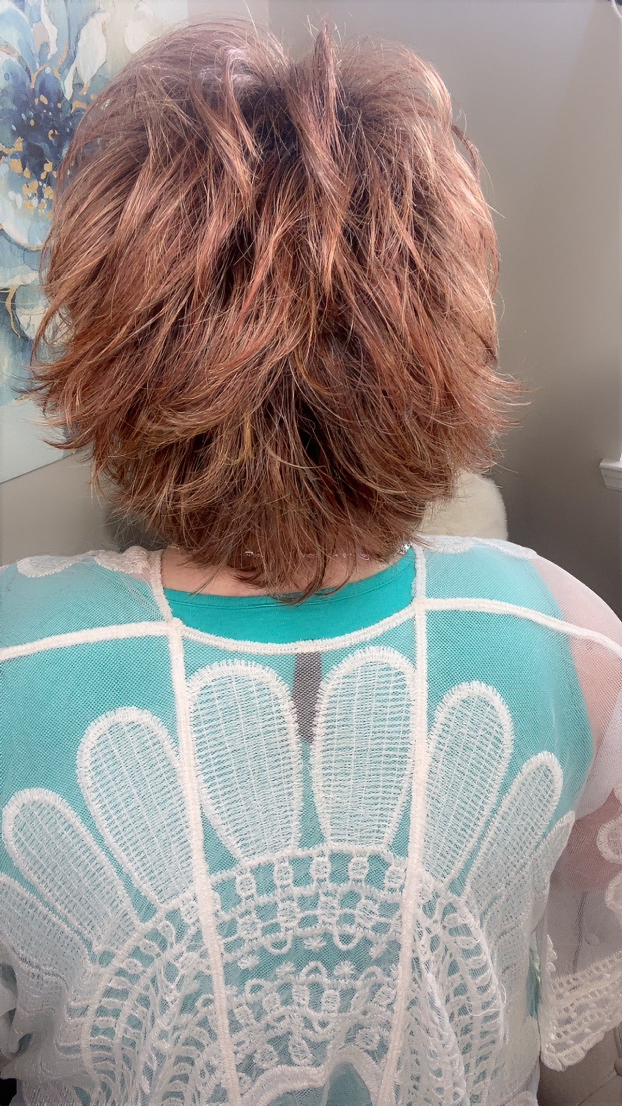 EDEN STRAWBERRY MOCHA SWIRL HS Luxury Wig *Sample A NOT RETURNABLE*