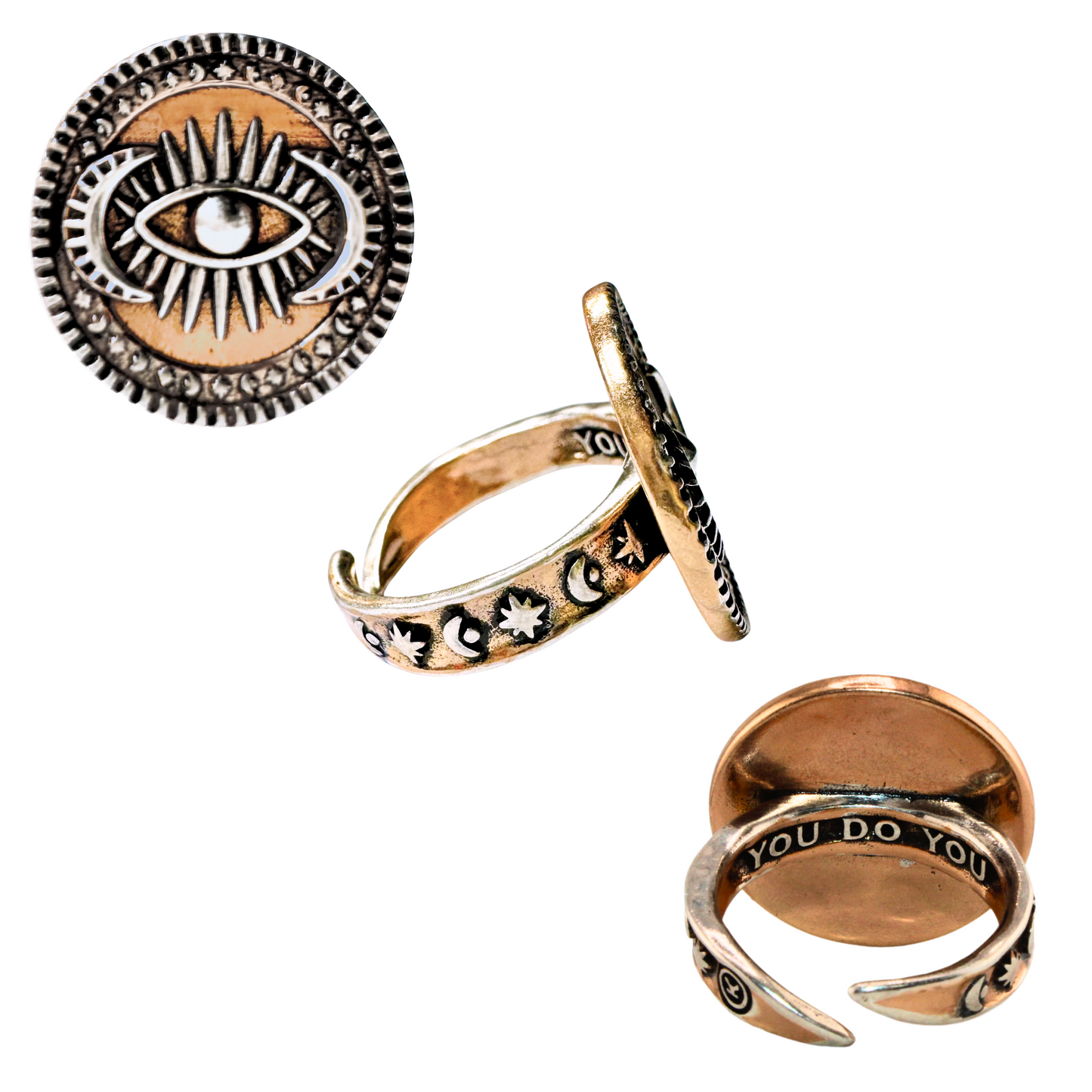 You Do You Third Eye Inspire Adjustable Ring