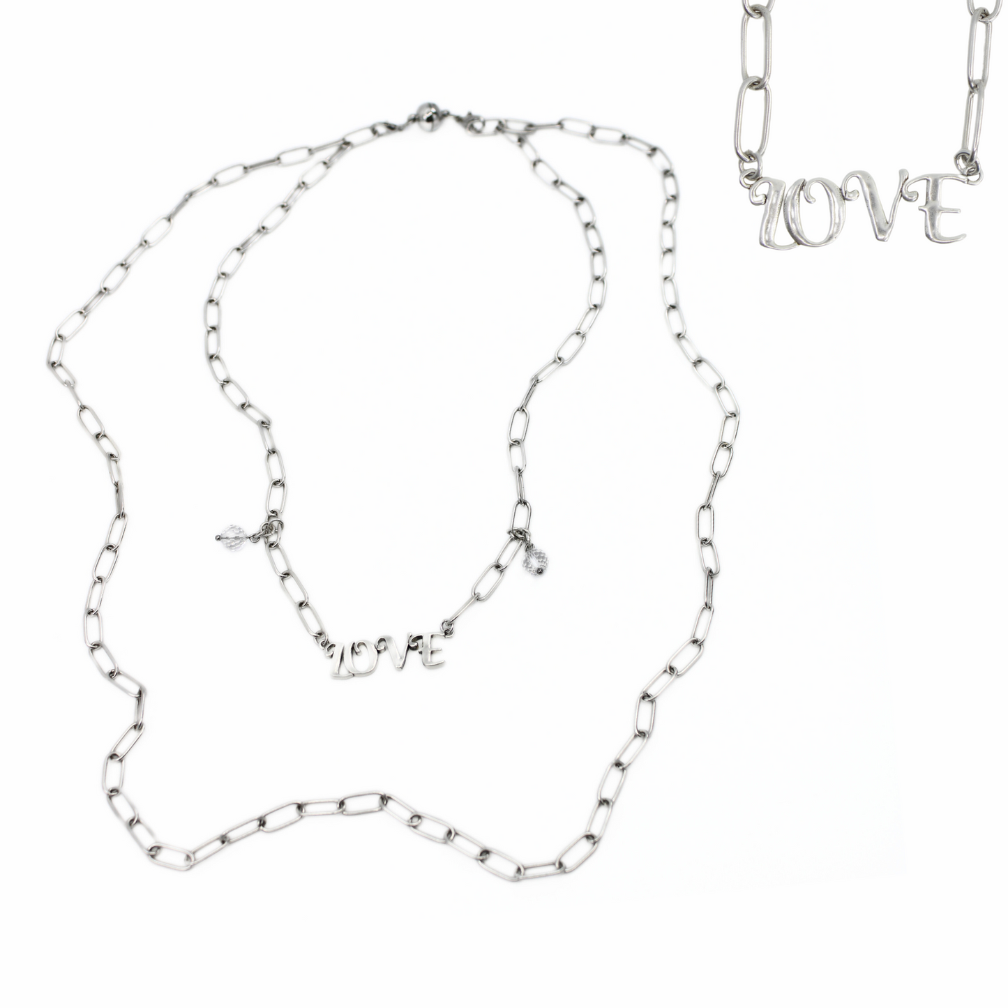 Love Long Chain Necklace