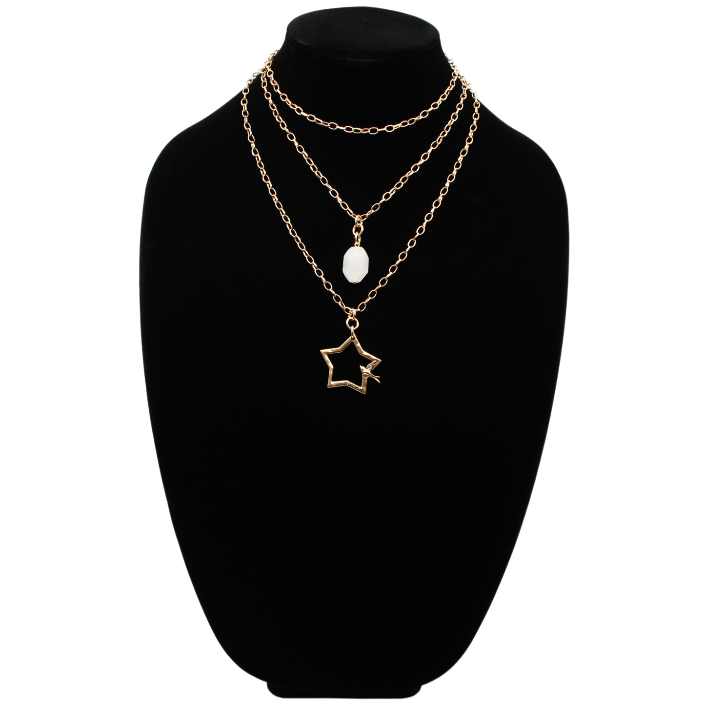Peace & Love Star and Bird Original Lite Necklace