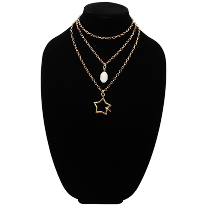 Peace & Love Star and Bird Original Lite Necklace