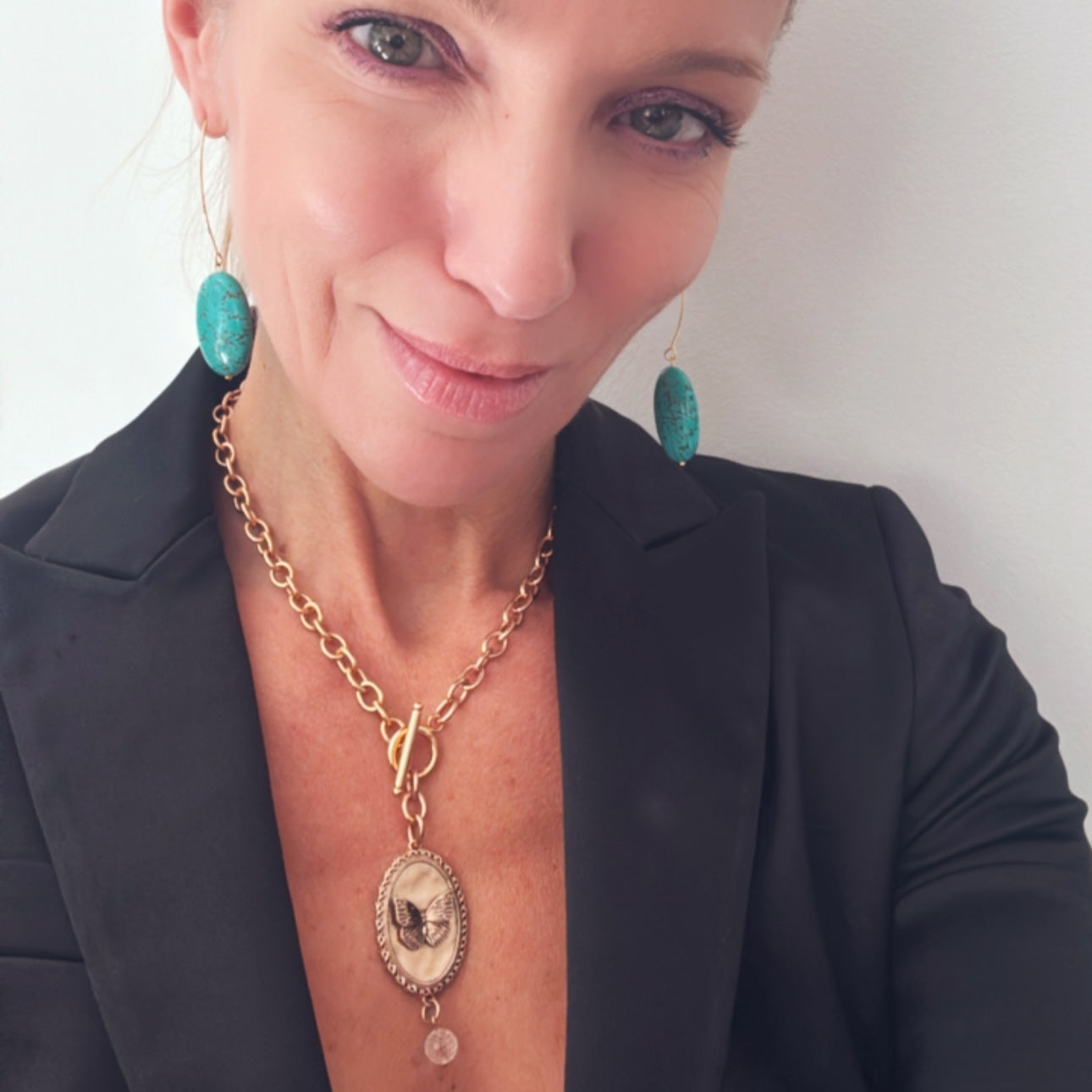 She Believed She Could Butterfly Choker Necklace