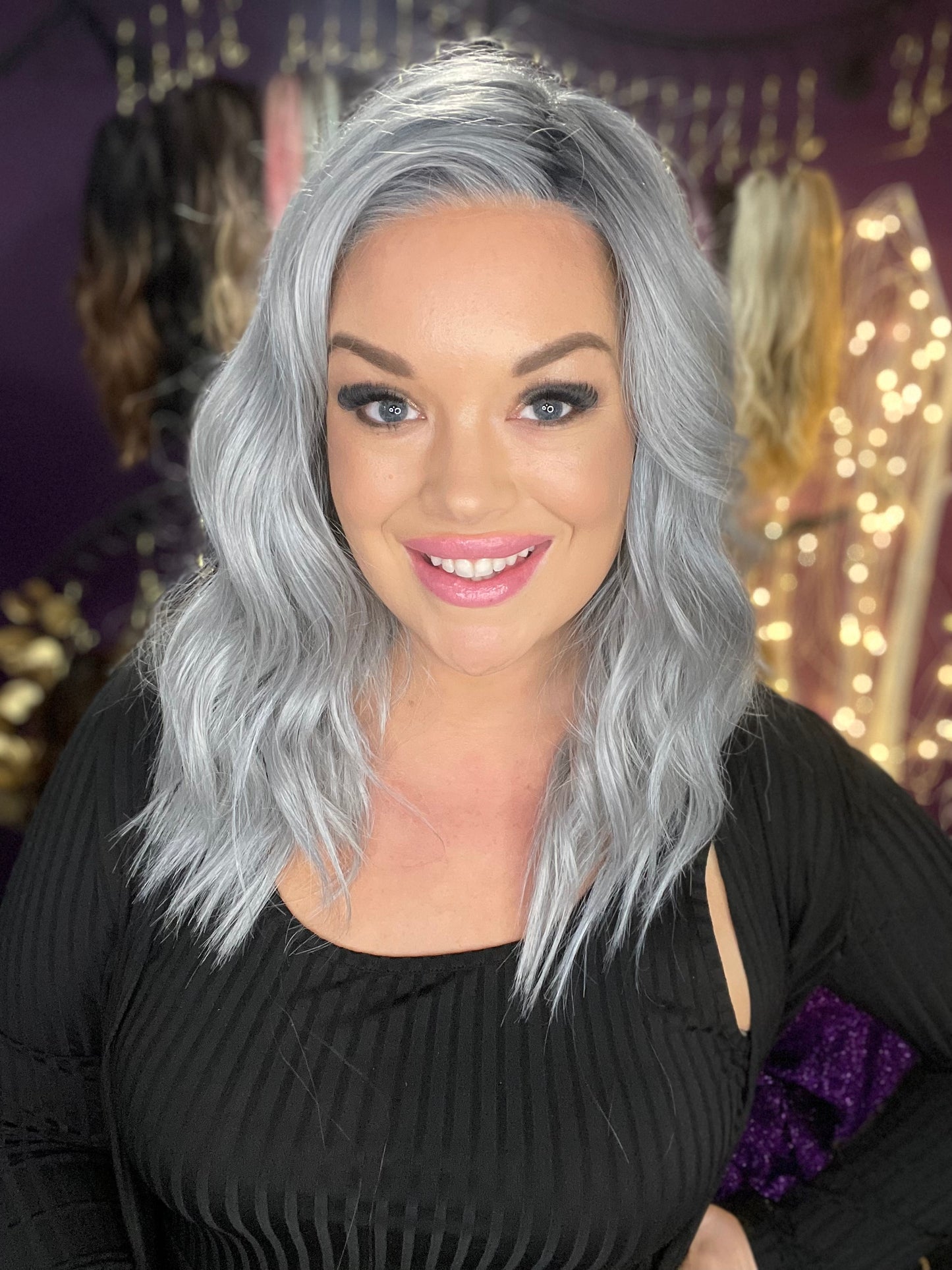 AUSTIN BLUE STEEL HS STANDARD LUXURY WIG *SAMPLE A NOT RETURNABLE*