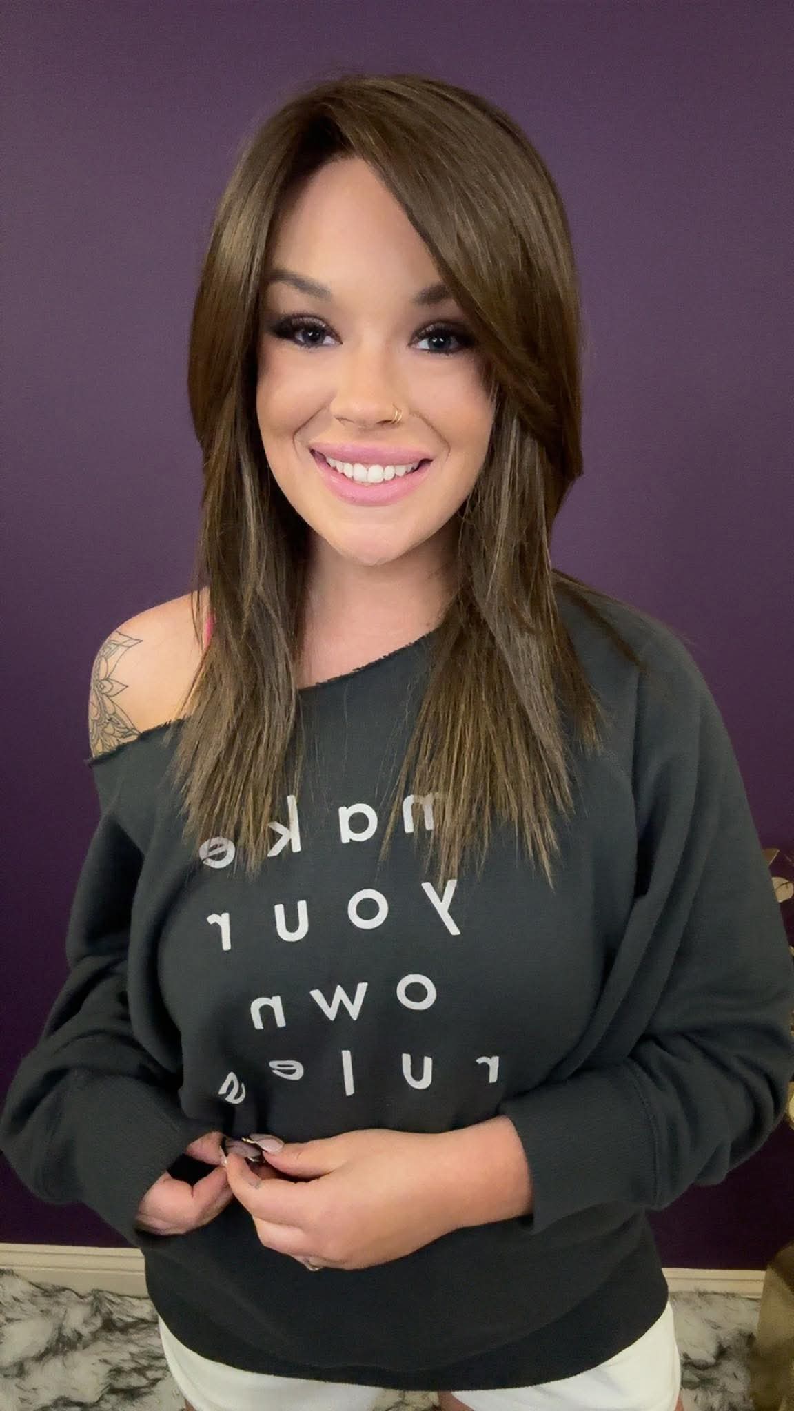 BLAKE CHILLED MOCHA DRIFT HS HT DIAMOND LUX WIG *SAMPLE A* NOT RETURNABLE NV1