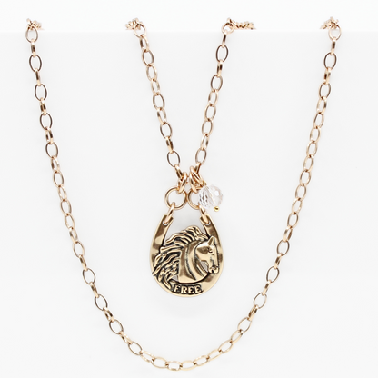 Wild & Free Horse Original Lite Necklace