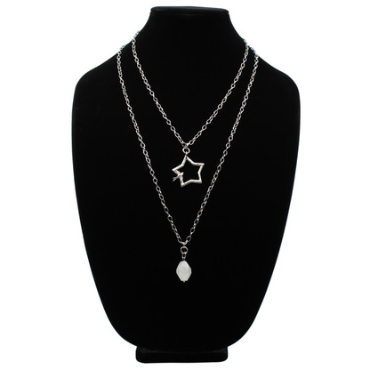Peace & Love Star and Bird Original Lite Necklace
