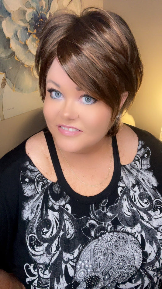 LOLA CHERRYWOOD NHS Premium Luxury Wig *Sample A NOT RETURNABLE*