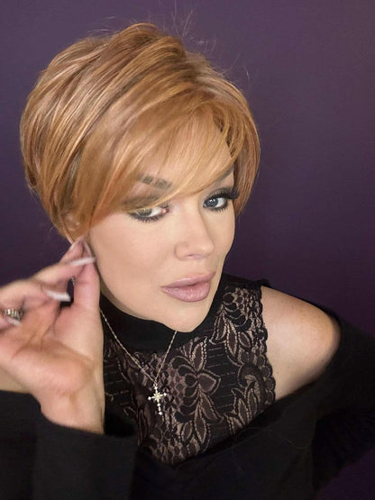 Kim Strawberry Blonde HS Comfort Luxury Wig  *Sample A NOT RETURNABLE* NV1