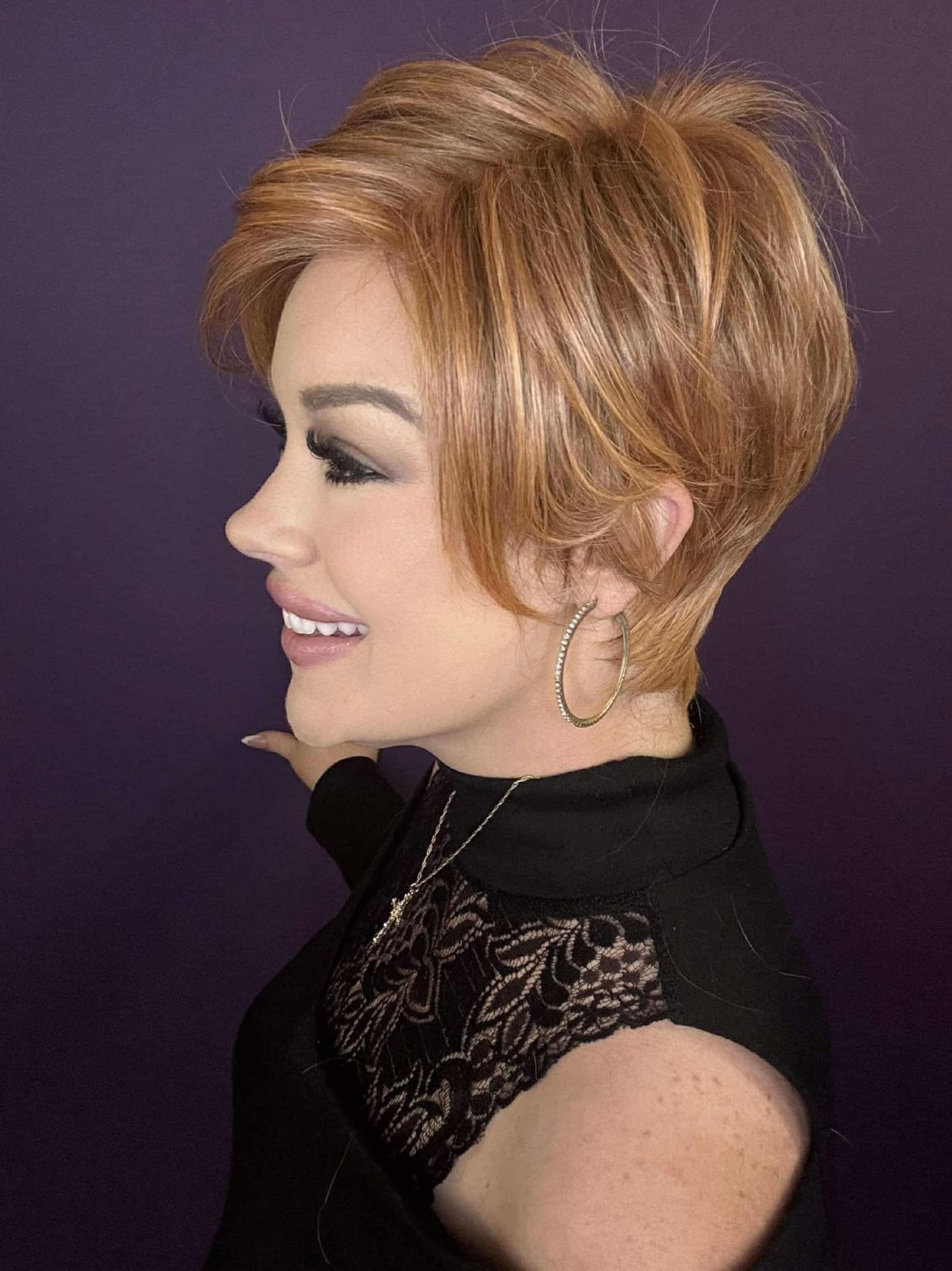 Kim Strawberry Blonde HS Comfort Luxury Wig  *Sample A NOT RETURNABLE* NV1