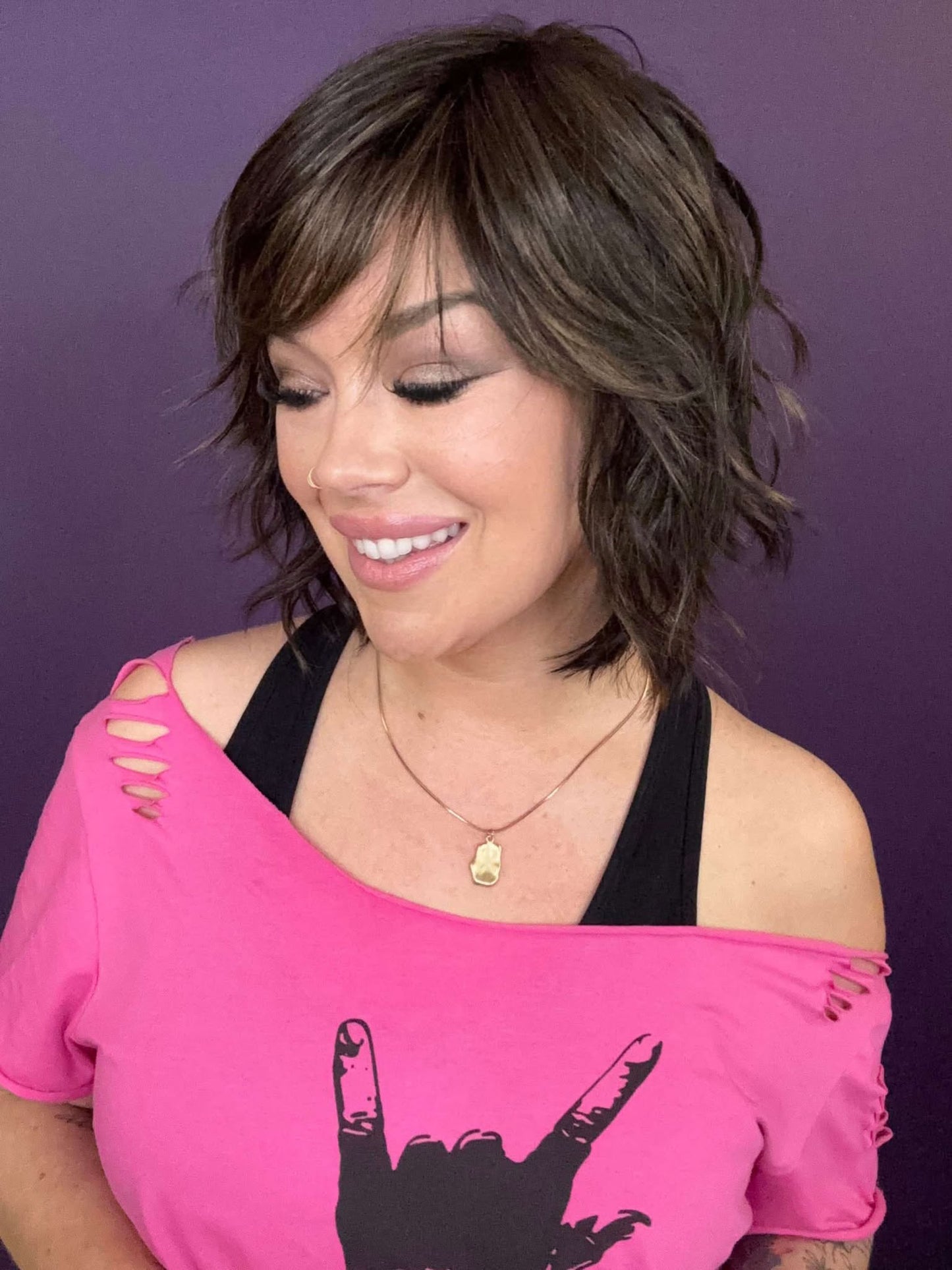 FELICITY DARK ROAST DELIGHT HS COMFORT Luxury Wig LW3