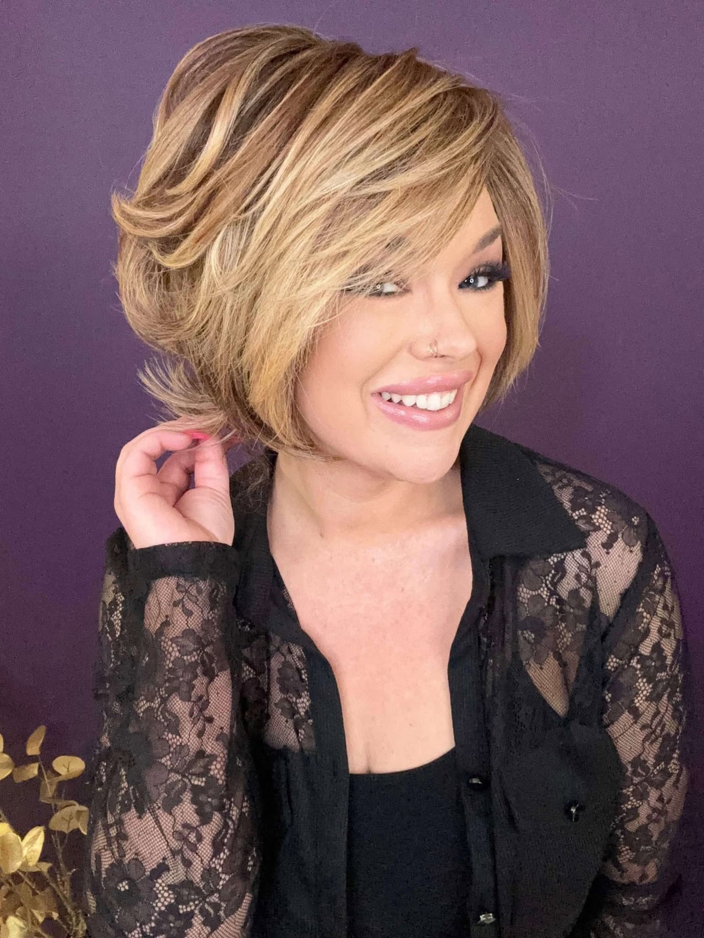 CHARLOTTE 2.0 ENDLESS VANILLA SPICE HS Luxury Wig *Sample A NOT RETURNABLE* NV1