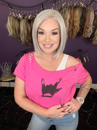 Marissa Sterling Silver HS STANDARD LUXURY WIG *Sample A NOT RETURNABLE* NV1