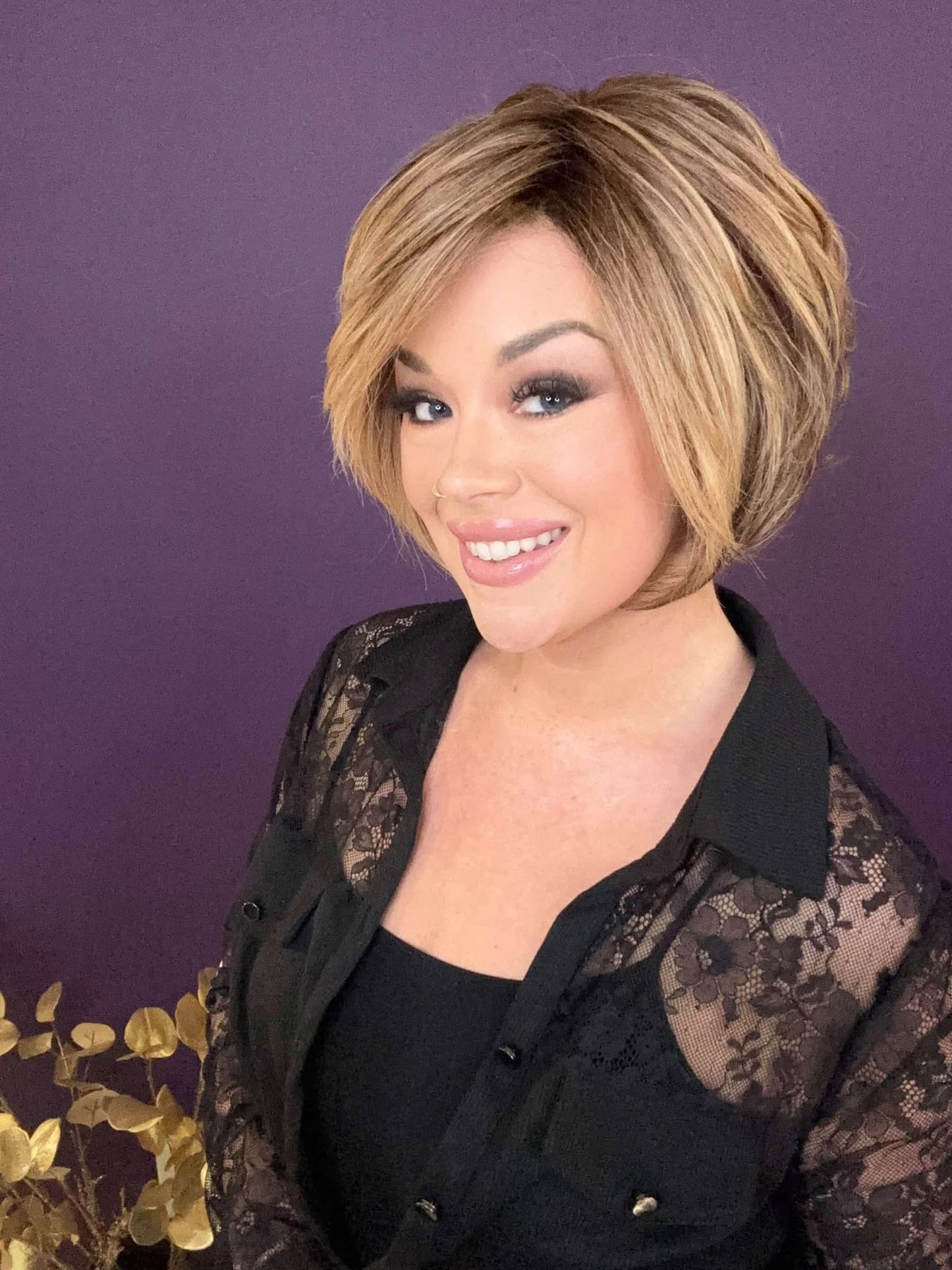 CHARLOTTE 2.0 ENDLESS VANILLA SPICE HS Luxury Wig *Sample A NOT RETURNABLE* NV1