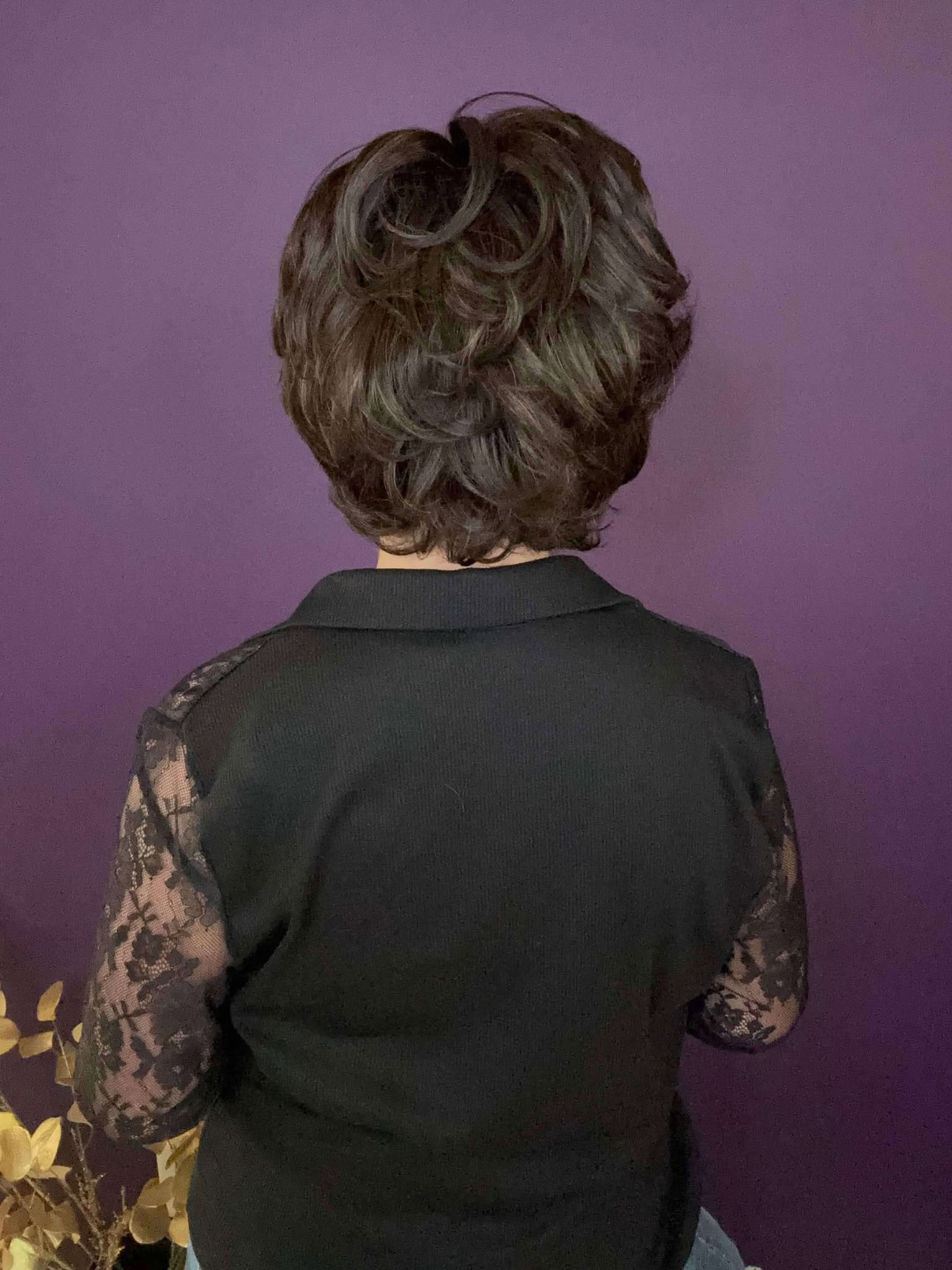 CHARLOTTE 2.0 ESPRESSO BROWN HS Luxury Wig *Sample A NOT RETURNABLE*