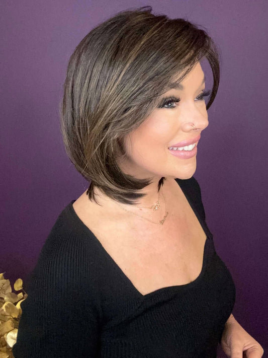 Gwen Dark Roast Delight HS Comfort Luxury Wig *Sample A NOT RETURNABLE*