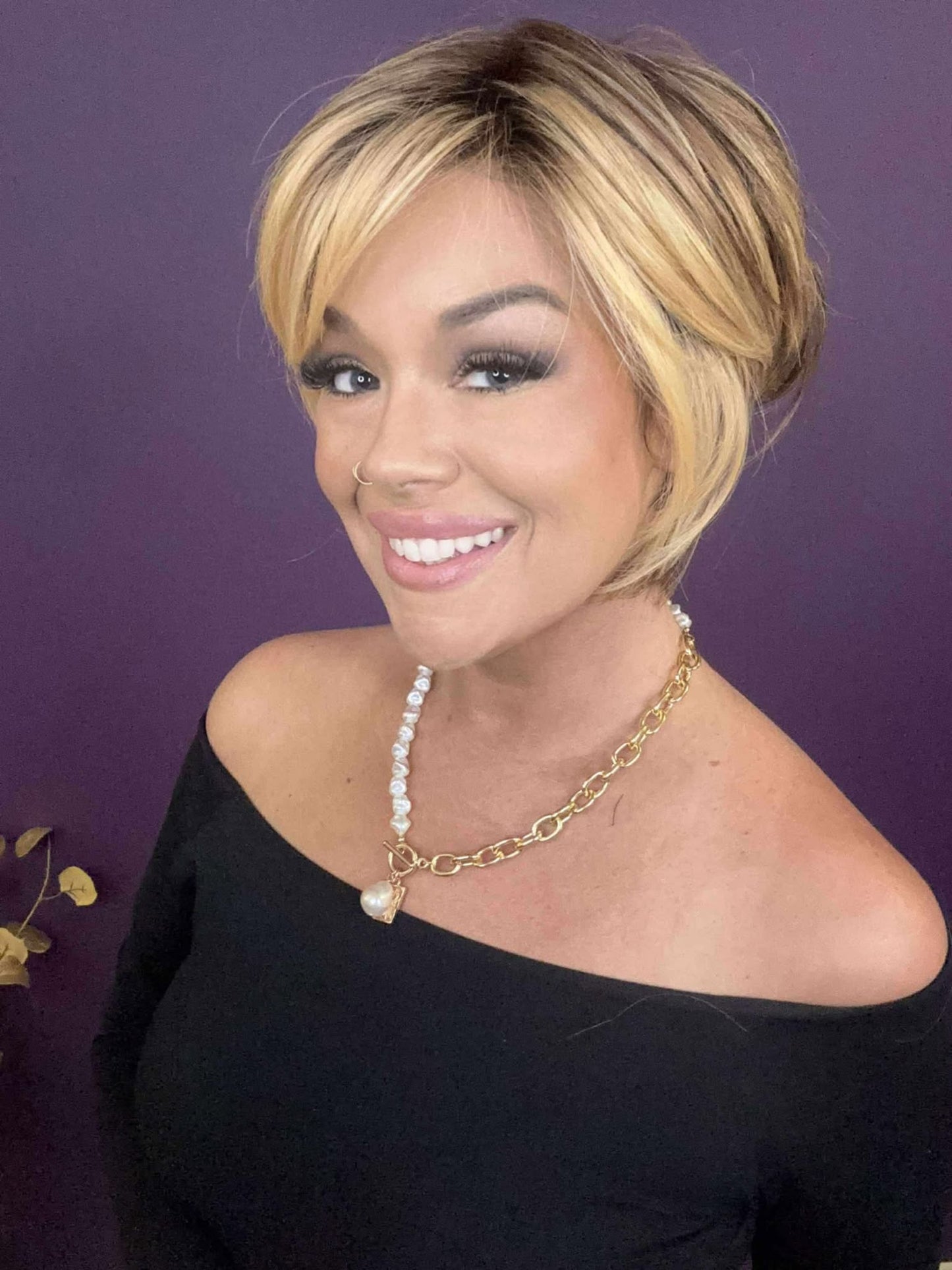 SKY ENDLESS CARIBBEAN SUNSET HS Luxury Wig *Sample A NOT RETURNABLE*