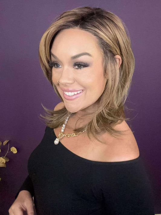 Nicola Mocha Swirl HS Luxury Wig LW3