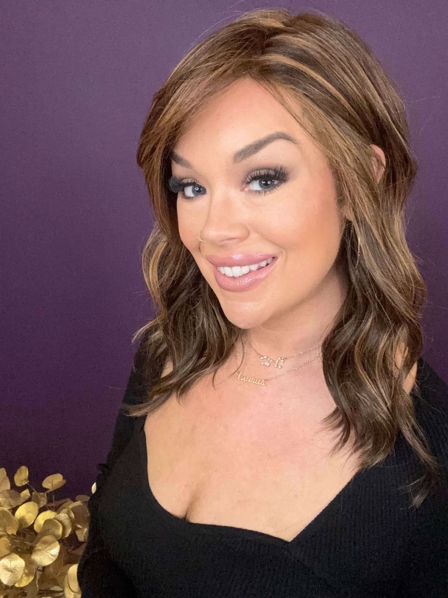 TIFFANY SPICED CEDAR HS Comfort Luxury Wig  *Sample A NOT RETURNABLE* NV1