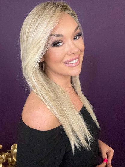 Holly Vanilla Frappe Blonde NWT HS Comfort Luxury Wig LW3 LF1