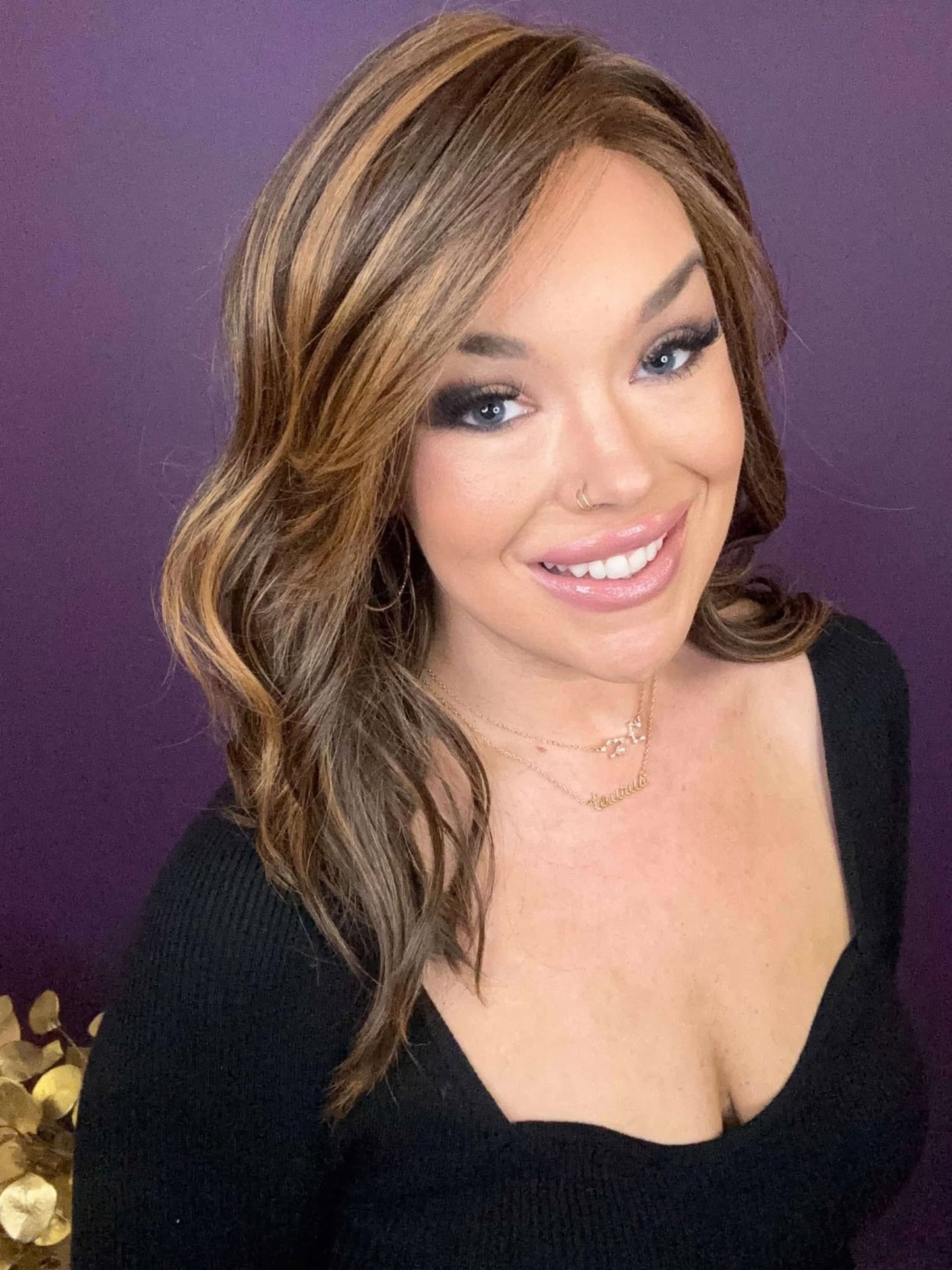 TIFFANY SPICED CEDAR HS Comfort Luxury Wig  *Sample A NOT RETURNABLE* NV1