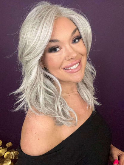 Riley Sterling Silver HS Comfort Luxury Wig *Sample A NOT RETURNABLE*