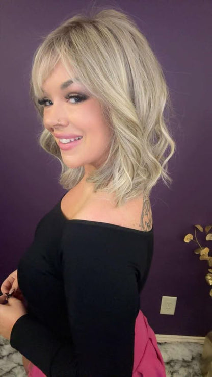 MADISON ICED AMERICANO BLONDE HS HT DIAMOND Luxury WIG  LW3