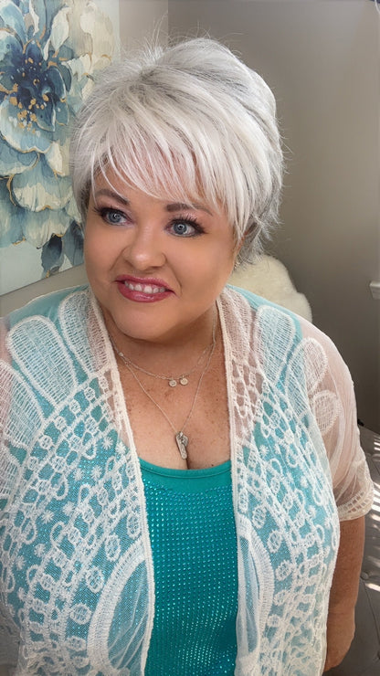 EDEN GRADIENT GREY HS Luxury Wig *Sample A NOT RETURNABLE*