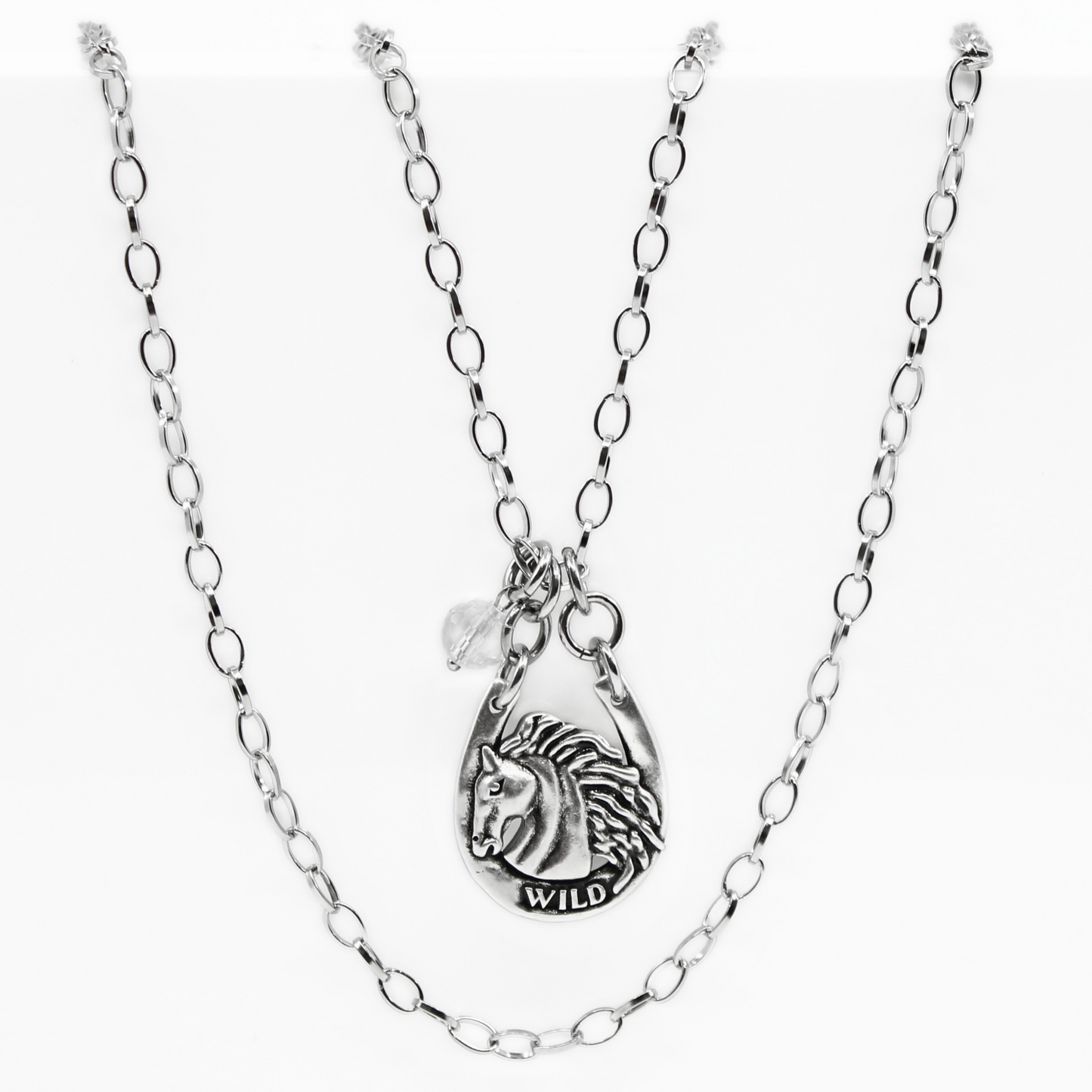 Wild & Free Horse Original Lite Necklace