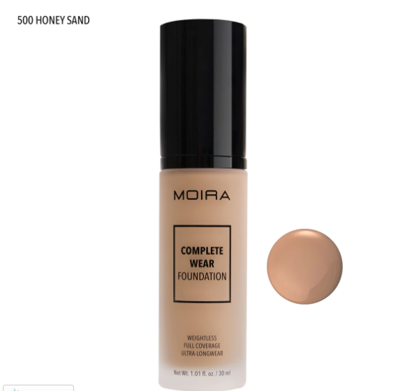 MOIRA Complete Wear Foundation S380-LW3