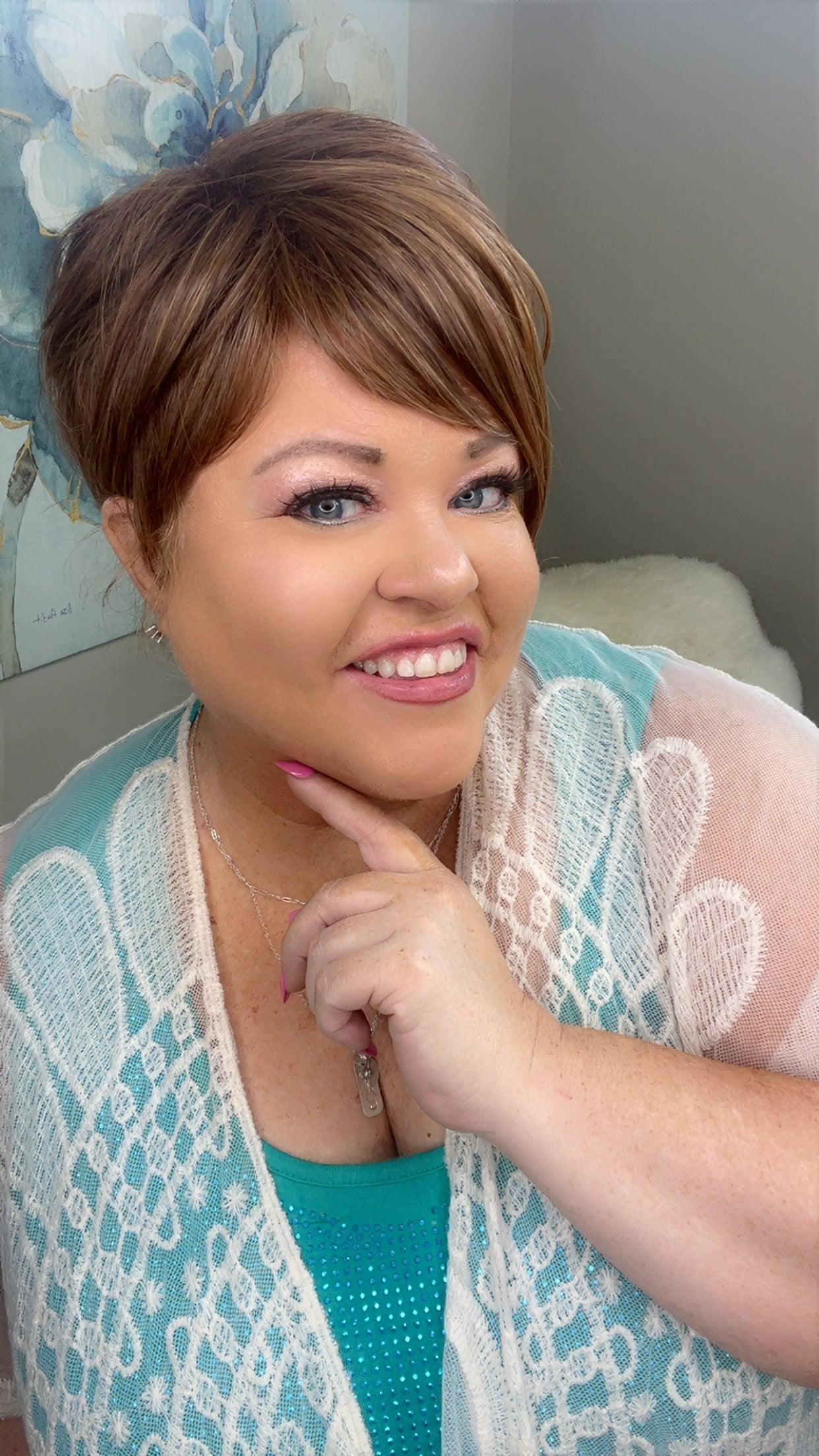 ALICE STRAWBERRY AUBURN HS Luxury Wig *Sample A NOT RETURNABLE*