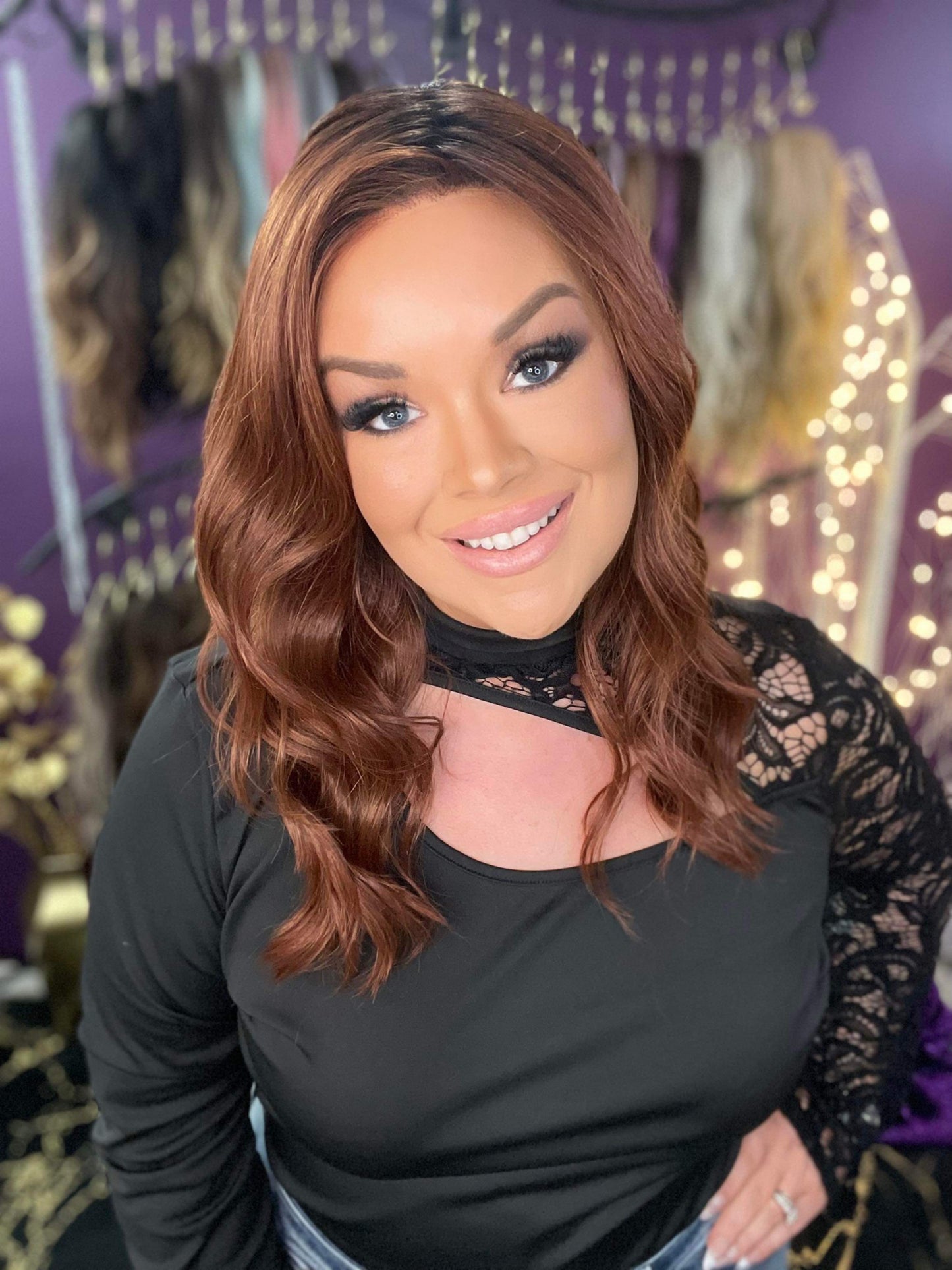 Faith Cinnamon Spice NWT HS Standard Luxury Wig VA1-AC1